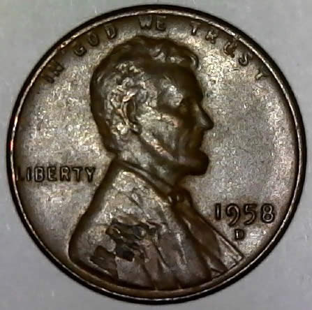1958-D-Lincoln-Wheat-Cent-Lamination!-Thank-You-Ramjethero!